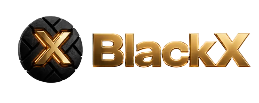 Black X logo